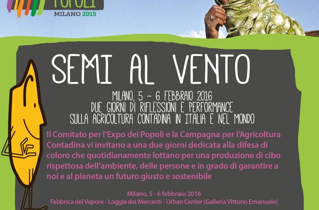 Semi al vento: riflessioni e performance sull’agricoltura contadina