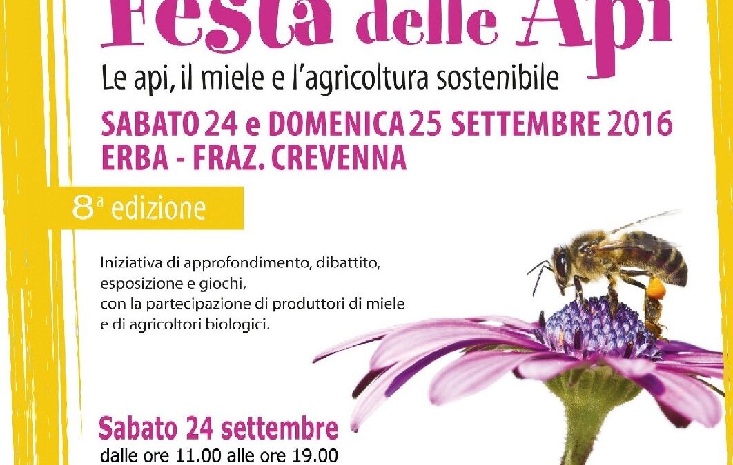 Convegno Apilombardia e corso di degustazione alla Festa delle Api di Erba