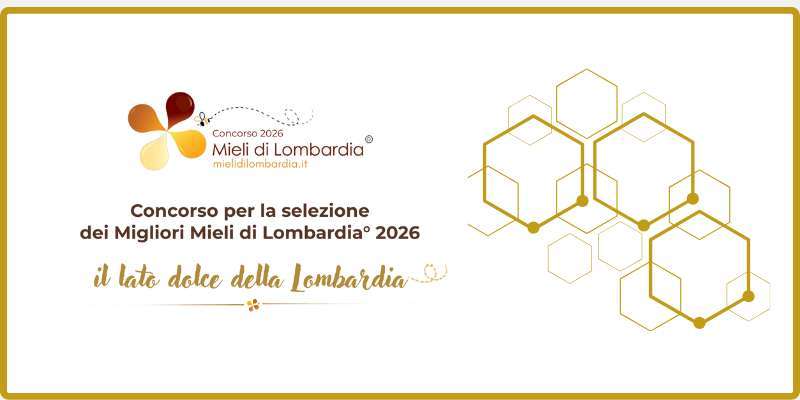 Concorso Mieli di Lombardia® 2026: aperte le iscrizioni
